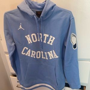 Jordan Nike North Carolina Tar Heels hoodie. Size medium.